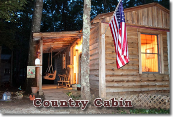 Davy Crockett Campground - Country Cabin
