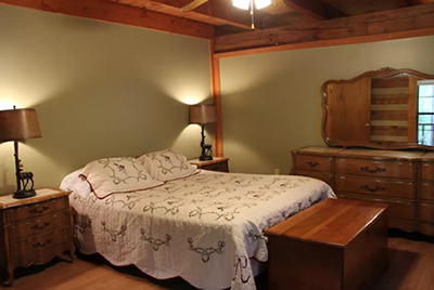 Pioneer Cabin Bedroom